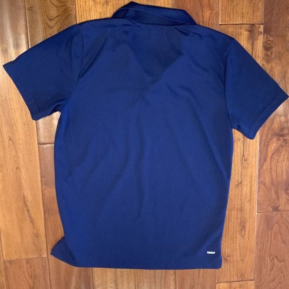 Starter Dri-Star Navy Blue Short Sleeve Collared Polo Shirt size M - Picture 5 of 6